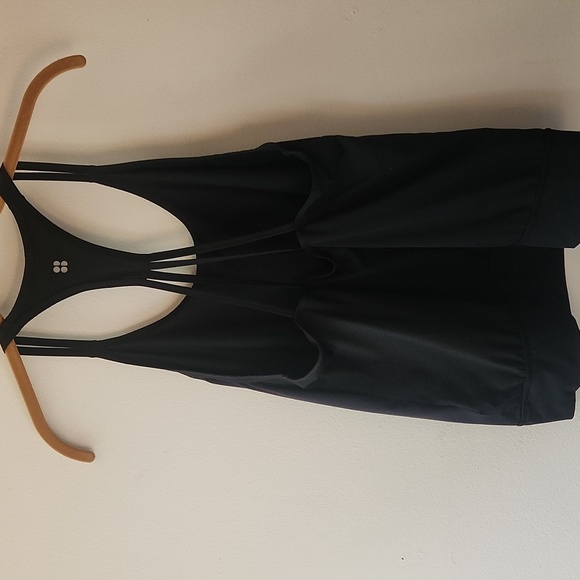 Sweaty Betty Black Racerback Work Out Tank Top, Size M - Picture 4 of 8